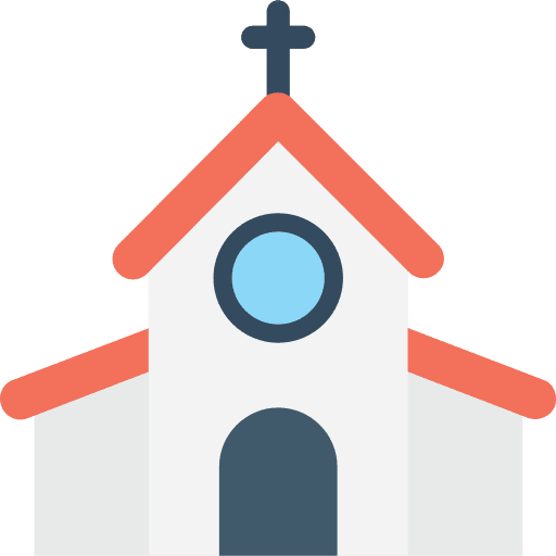 Church church buildings religion icon