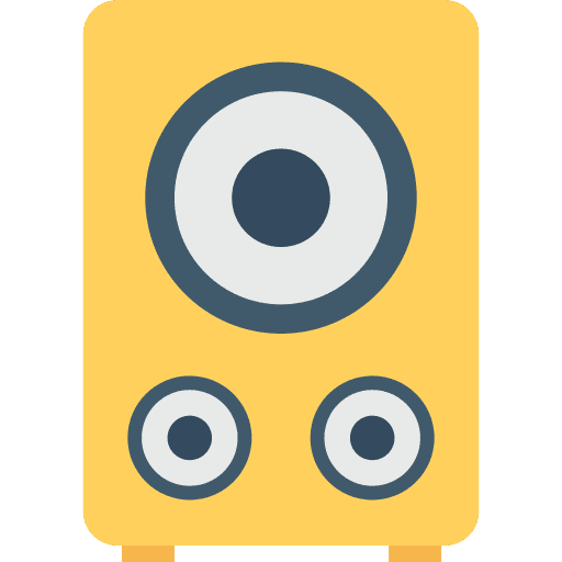 Speaker communications audio technology icon