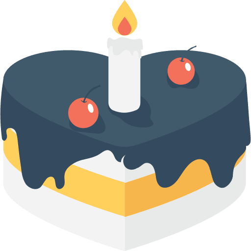 Wedding cake sweet dessert food icon