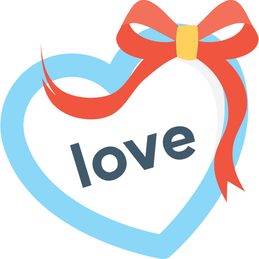 Chocolate box food and restaurant heart shaped love icon