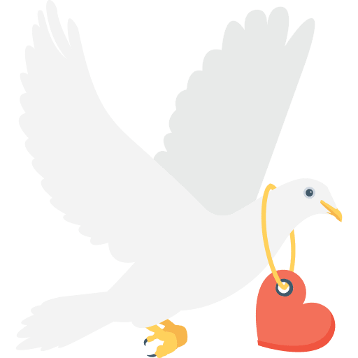 Dove dove peace bird icon