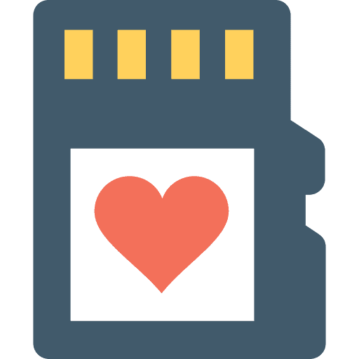 Sd card storage card memory card icon