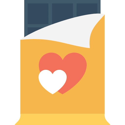 Chocolate bar sweet food icon