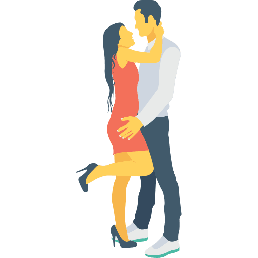 Couple love love and romance husband icon