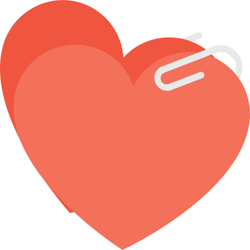 Heart shapes loving heart icon