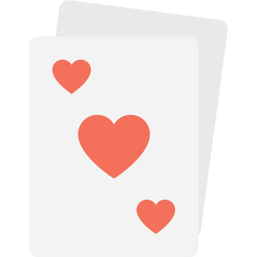 Cards cards casino gaming icon