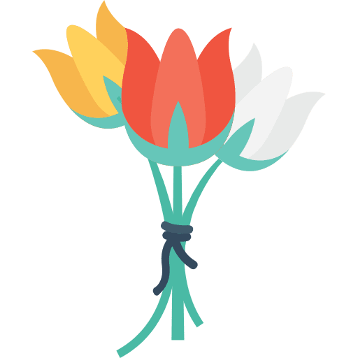 Flower flower nature petals icon