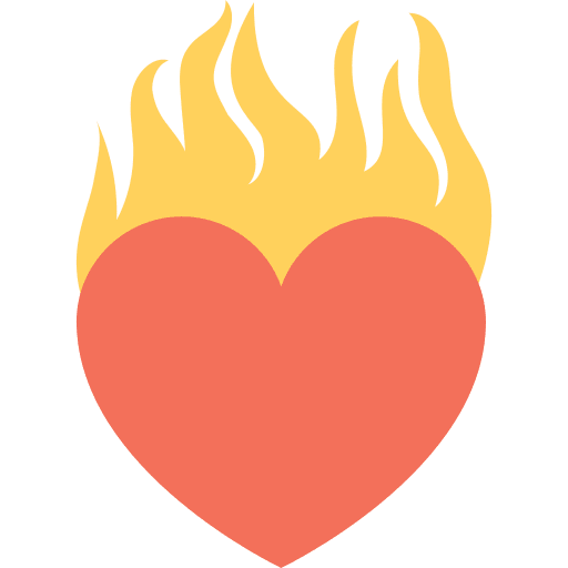 Heart heart loving love and romance icon