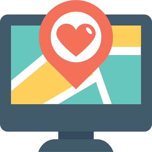 Monitor technology television tv icon