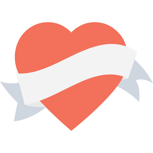 Heart loving heart shapes icon