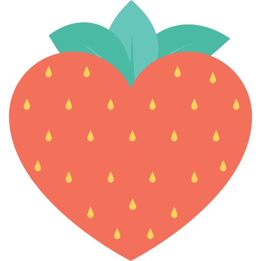 Strawberry food food and restaurant diet icon