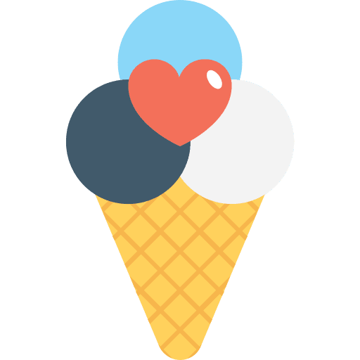 Cream cream ice cream summertime icon