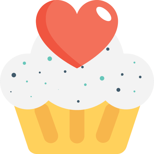 Cupcake muffin cupcake baked icon