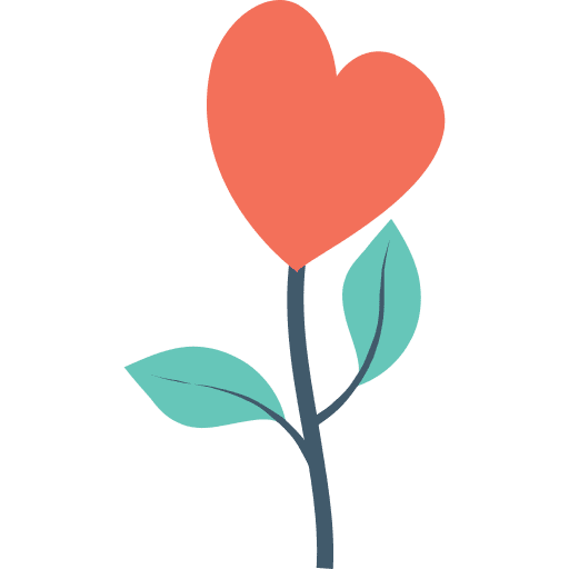 Flower nature petals flower icon