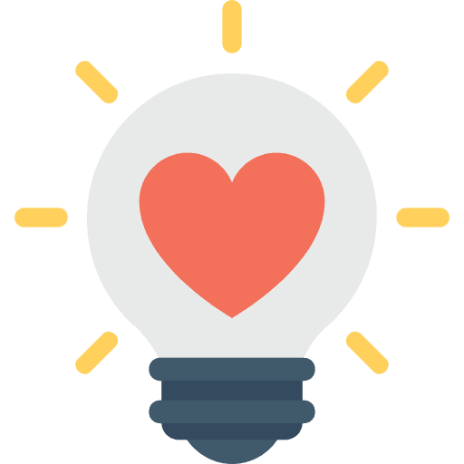 Light bulb technology electricity invention icon