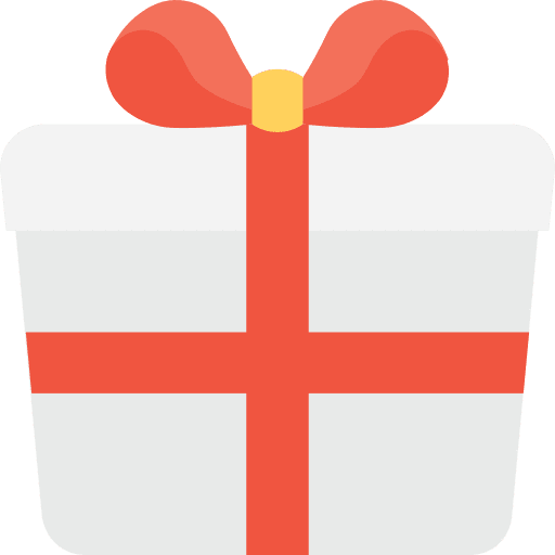 Gift christmas birthday christmas presents icon