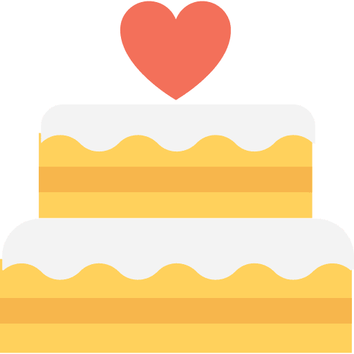 Wedding day wedding day sweet love and romance icon