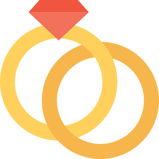 Wedding rings diamond ring jewelry wedding rings icon