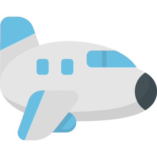 Airplane transport aeroplane flight icon