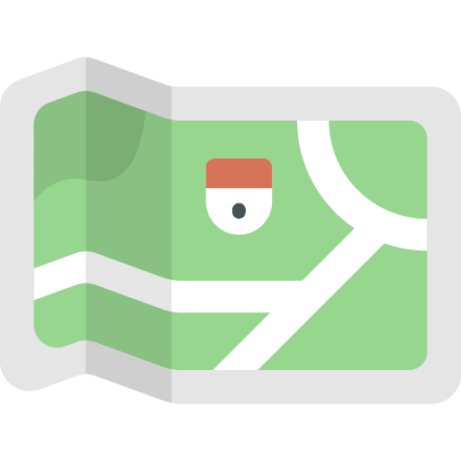 Map position map interface icon