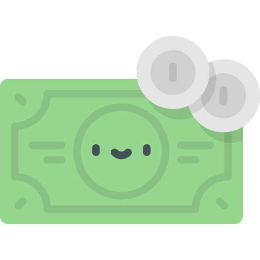 Money currency notes business and finance icon