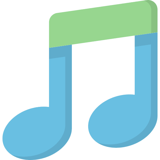 Musical note musical note song music and multimedia icon