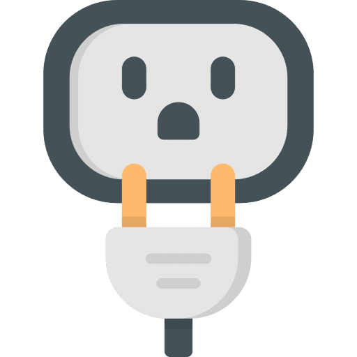 Socket electronic socket plug icon