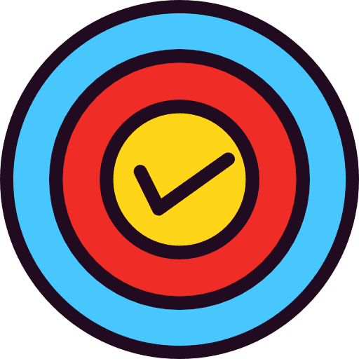 Board weapons arrow darts icon