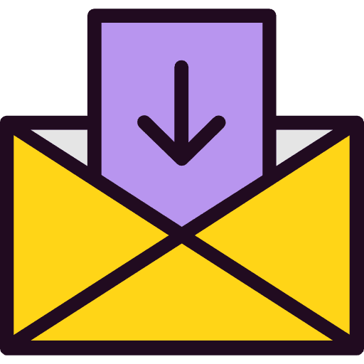 Envelope email note interface icon