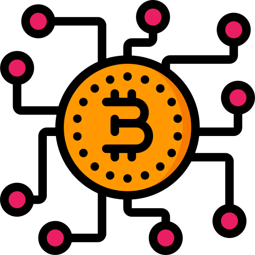 Bitcoin bitcoin blockchain currency icon