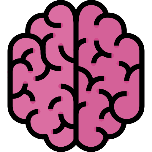Brain body organ medical human brain icon