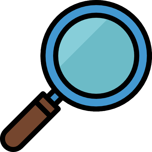Magnifying glass detective magnifying glass miscellaneous icon