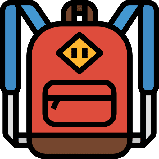 Bag bag travel bags icon