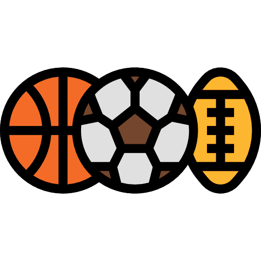 Sports basketball sports american football icon