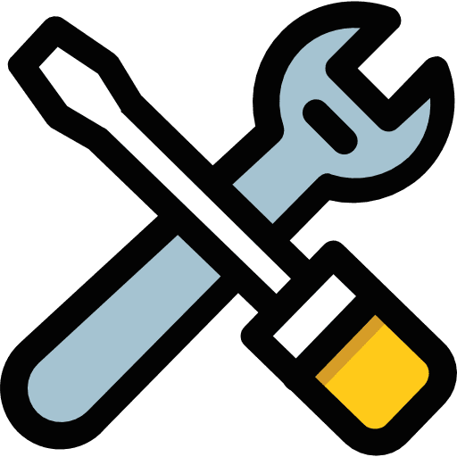 Maintenance maintenance wrench improvement icon