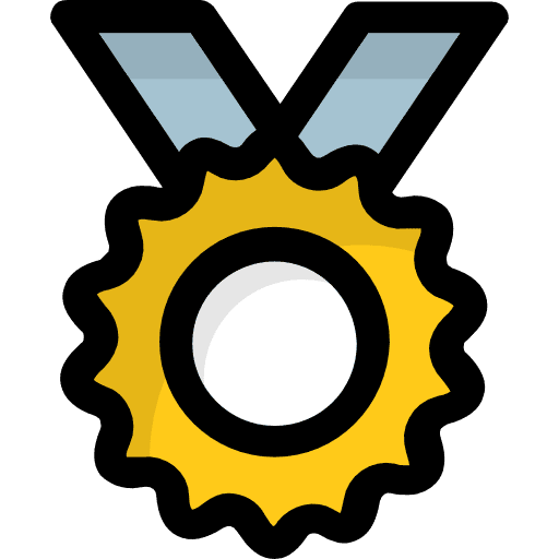 Medal medal seo and web quality icon