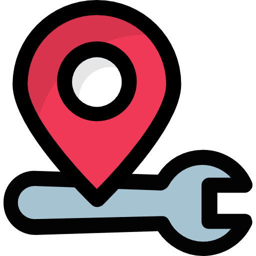 Placeholder signs wrench interface icon