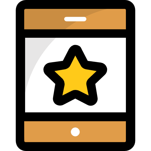 Smartphone touch screen communications cellphone icon