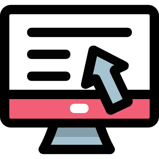 Online shop multimedia web page shopping cart icon