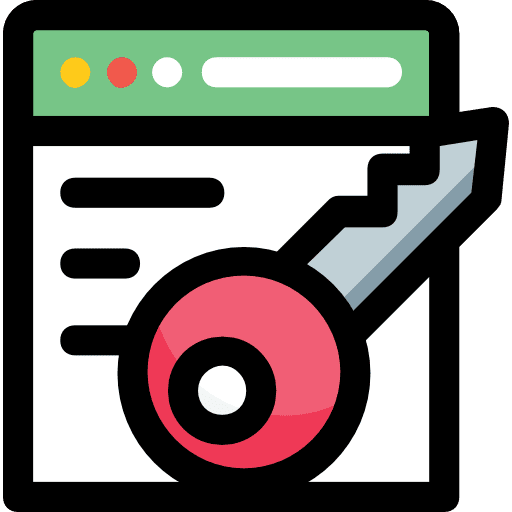 Online shop website business broswer icon