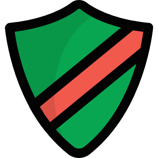 Shield defense protection security icon