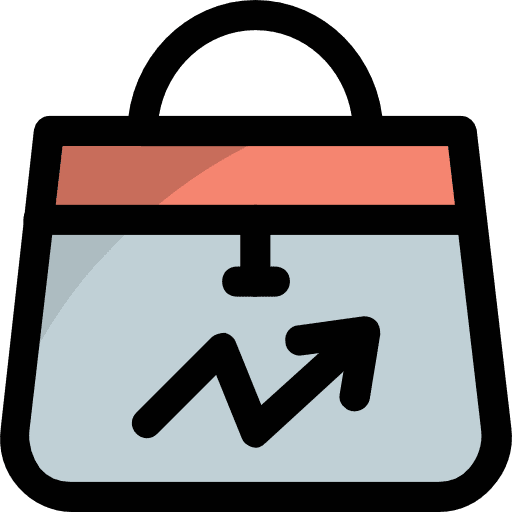 Shopping bag shopping commerce and shopping bag icon