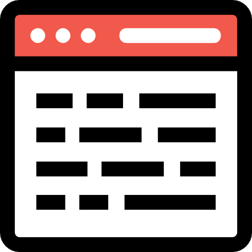 Browser ui browser computing icon