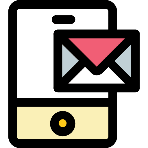 Smartphone touch screen mobile phone cellphone icon