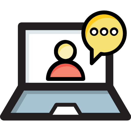 Laptop computer electronics computing icon