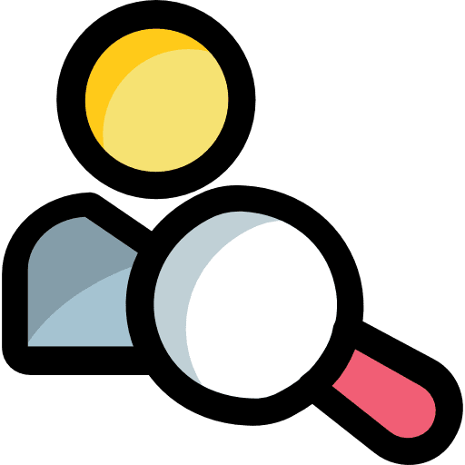 User social seo and web avatar icon