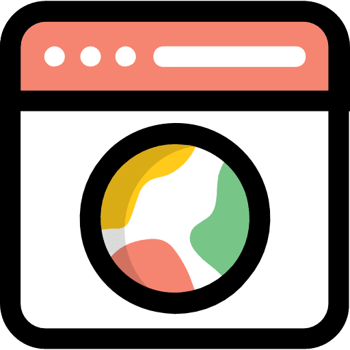 Analytics analytics computing browser icon