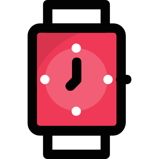 Wristwatch time and date watches clock icon