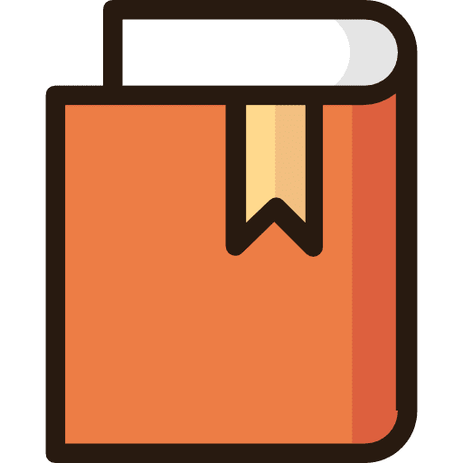 Book business agenda bookmark icon