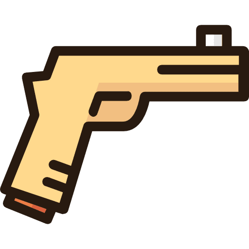 Gun security crime miscellaneous icon